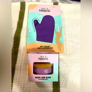Isle of Paradise Self-Tan Mitt and Blending Brush Set